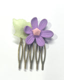 Whimsical Flower Hair Comb